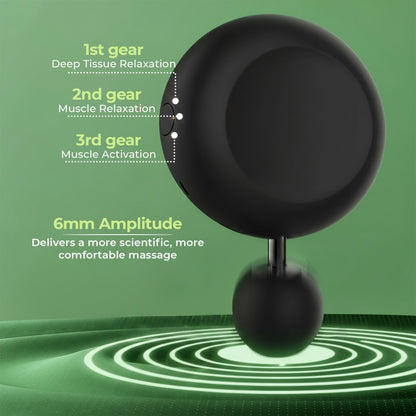Compact Muscle Relief Massage Device for On-the-Go Comfort