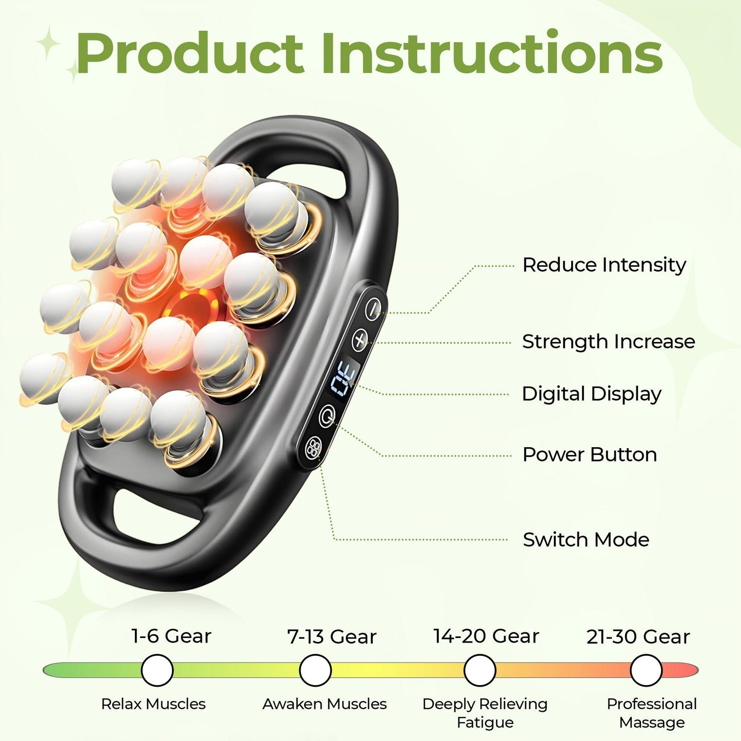 Versatile Relaxation Massager for Ultimate Comfort