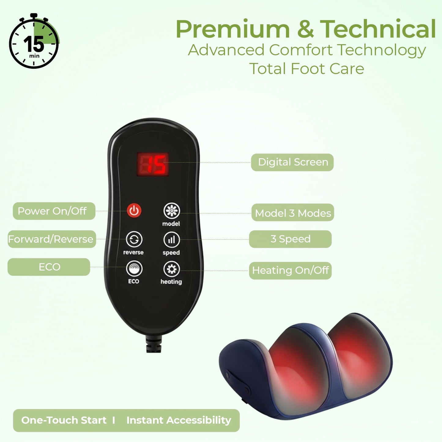 Ultimate Foot and Calf Relaxation Device