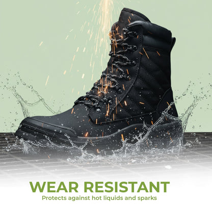 Safety Boots with Side Zipper for Ultimate Comfort
