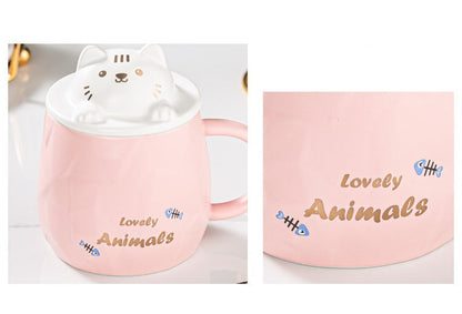 Small Cat Head Mug for Coffee or Tea