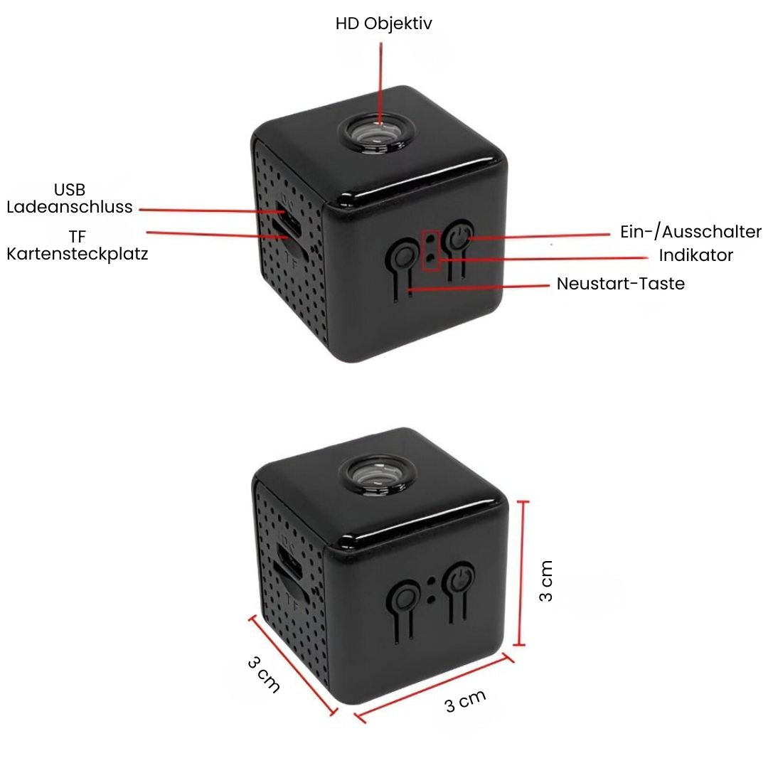 Smart Indoor Camera with Night Vision & Motion Alerts