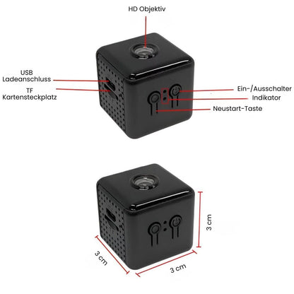 Smart Indoor Camera with Night Vision & Motion Alerts