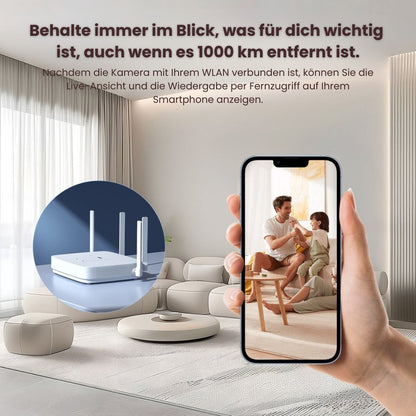Smart Indoor Camera with Night Vision & Motion Alerts