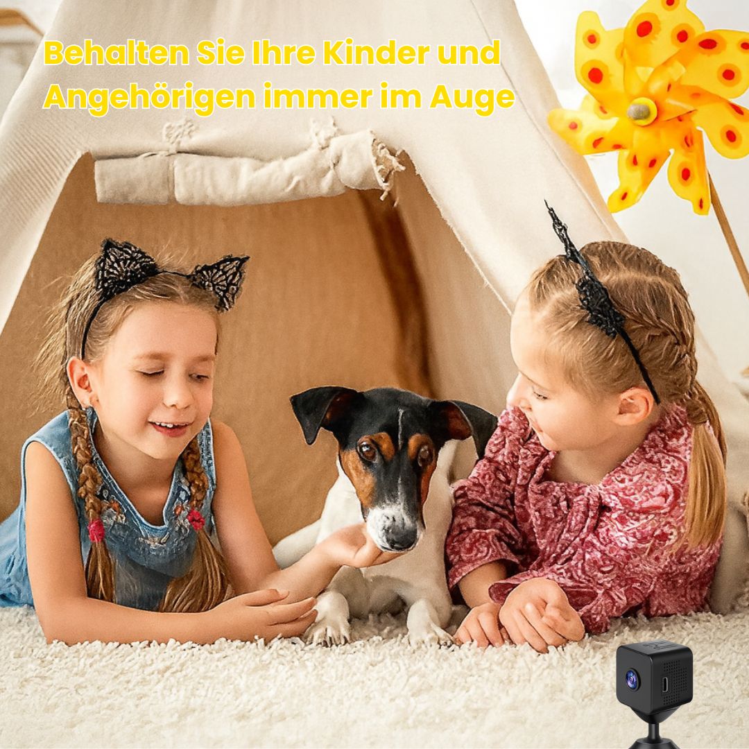 Smart Indoor Camera with Night Vision & Motion Alerts