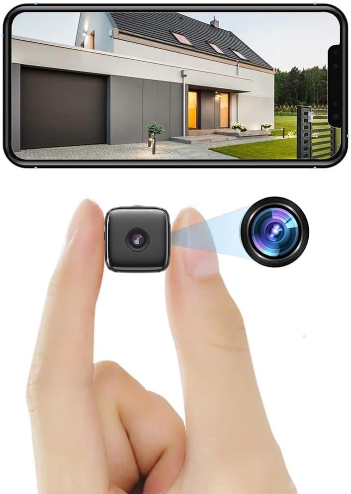 Smart Home Indoor Camera with Night Vision & Motion Alerts