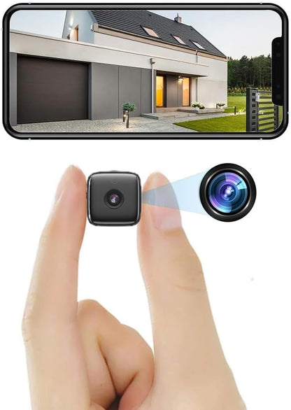 Smart Home Indoor Camera with Night Vision & Motion Alerts