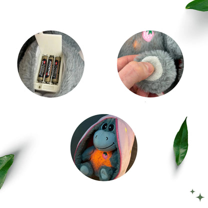 Breathing Donkey Plush Toy