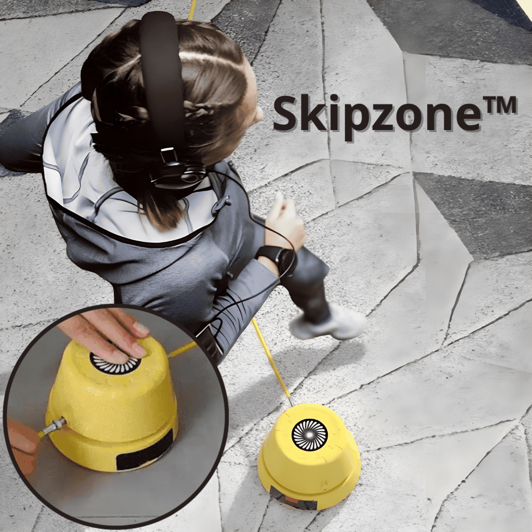 Electric Jump Rope Machine with Smart Rotating Feature