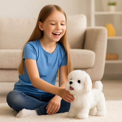 Cuddly Companion: Interactive Walking & Barking Puppy Toy