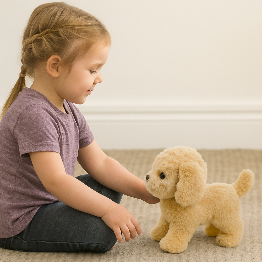 Cuddly Companion: Interactive Walking & Barking Puppy Toy