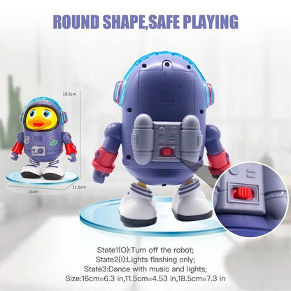 Light and Music Interactive Dancing Duck Toy