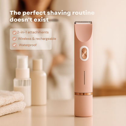 Gentle Glide Electric Shaver for Women | Cordless Wet & Dry Shaving