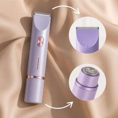 Gentle Glide Electric Shaver for Women | Cordless Wet & Dry Shaving