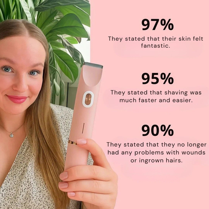 Gentle Glide Electric Shaver for Women | Cordless Wet & Dry Shaving