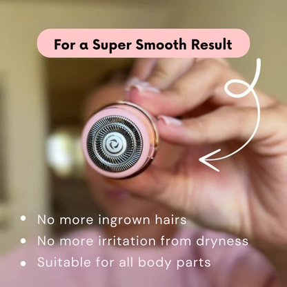 Gentle Glide Electric Shaver for Women | Cordless Wet & Dry Shaving