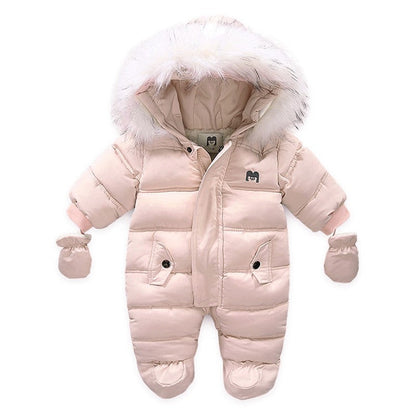 Warm Thick Jumpsuit for Infants and Babies
