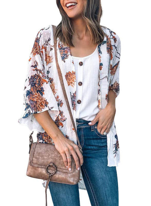 PetalPower - Bold Floral Print Top