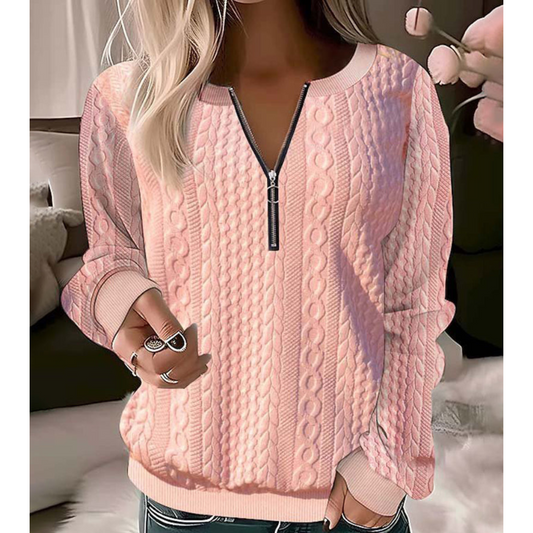 Cozy Comfort V-Neck Sweater for Women