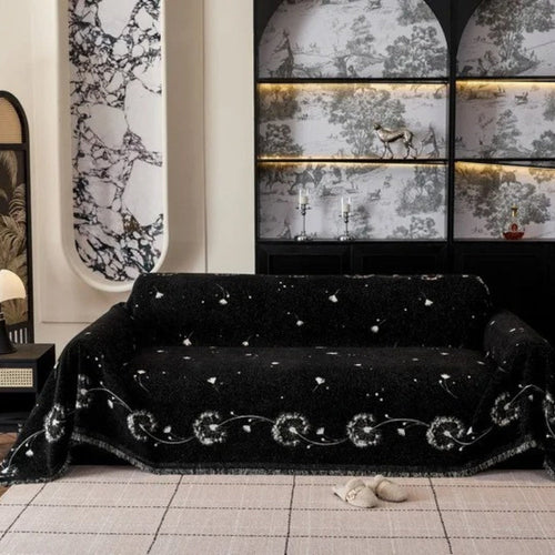 Serene Dandelion Dream Sofa Protector