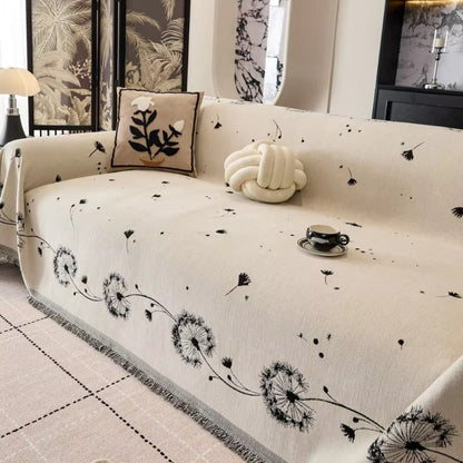 Serene Dandelion Dream Sofa Protector
