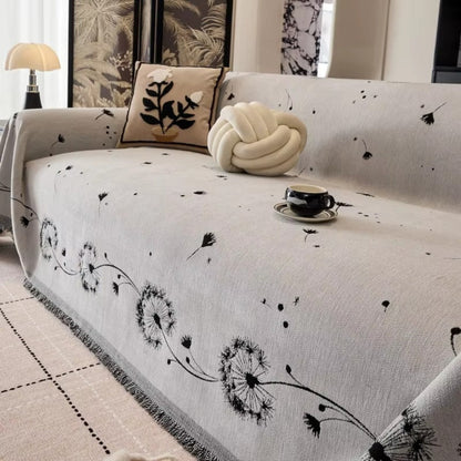 Serene Dandelion Dream Sofa Protector