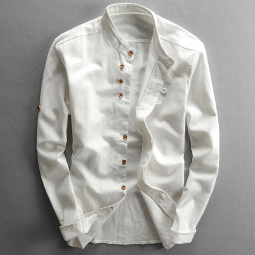 Elegant Japanese-Inspired Men's Shirt