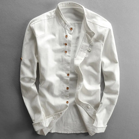 Elegant Japanese-Inspired Men's Shirt