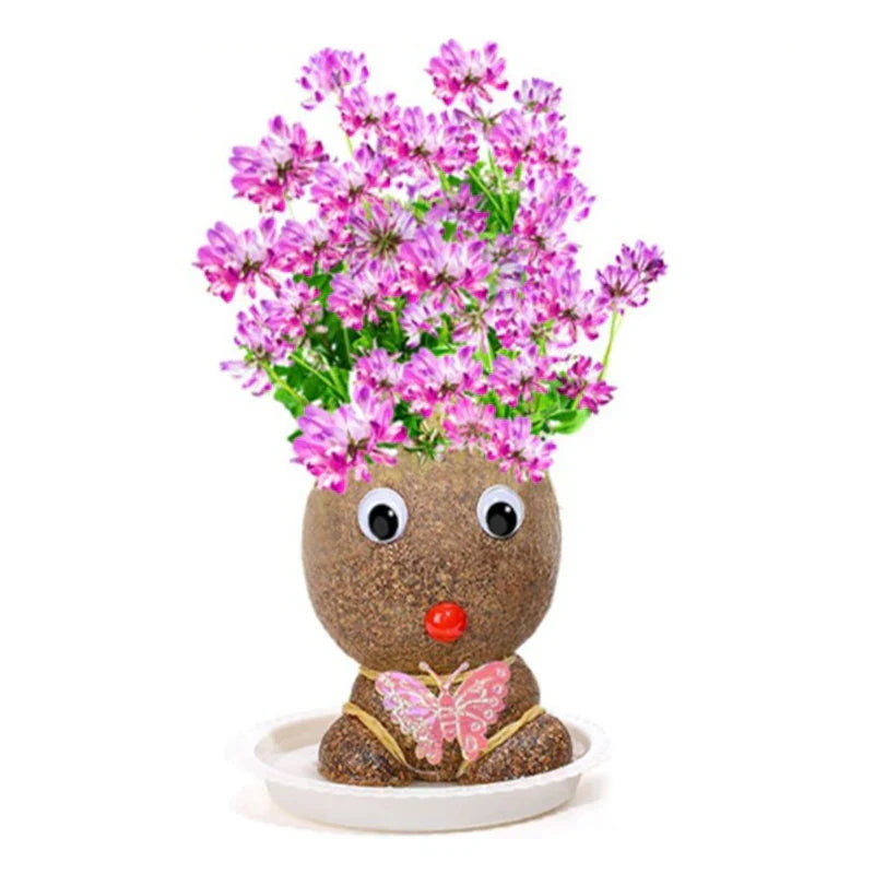 Lively Indoor Grass Buddy for a Fresh Home Atmosphere
