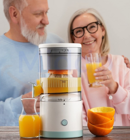 Wireless Electric Juicer - Powerful Stainless Steel for Fresh Juice in Seconds