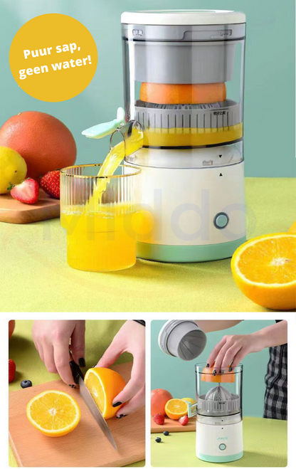 Wireless Electric Juicer - Powerful Stainless Steel for Fresh Juice in Seconds