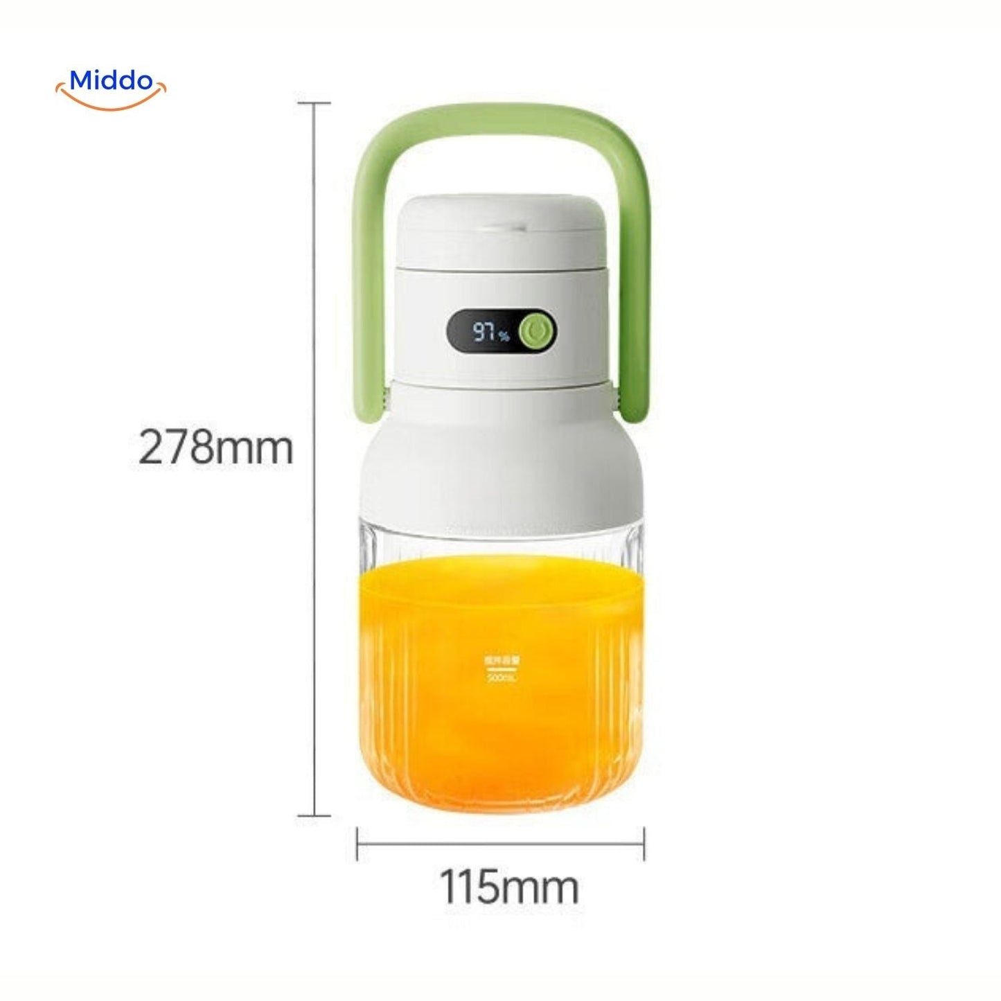 Wireless Juicer Mixer | Portable Press for Fresh, Healthy Juices