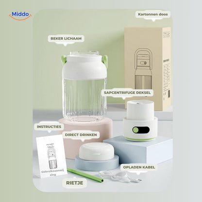 Wireless Juicer Mixer | Portable Press for Fresh, Healthy Juices
