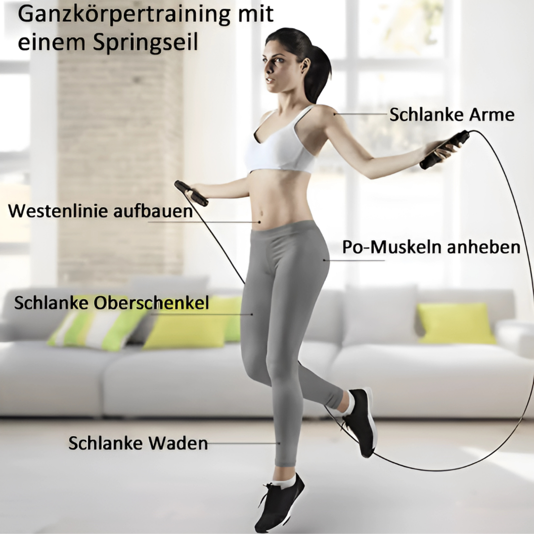 Wireless Smart Jump Rope by FitCount | Simplified Fitness Tool