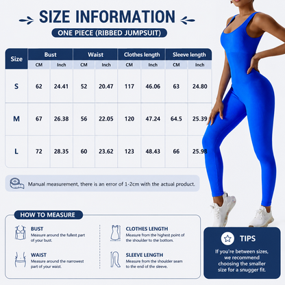 Women's Seamless Yoga Bodysuit | Quick-Dry One Piece Workout Suit