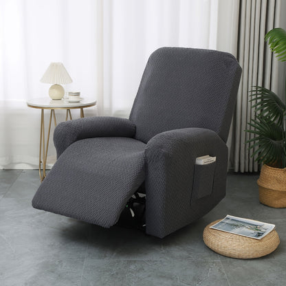 CozyGuard Recliner Cover with Handy Storage Pocket