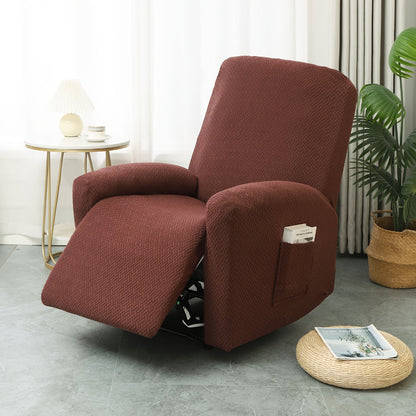 CozyGuard Recliner Cover with Handy Storage Pocket