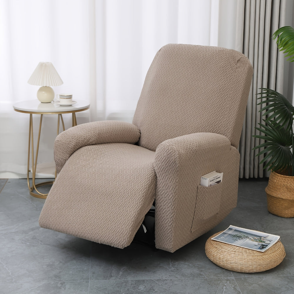 CozyGuard Recliner Cover with Handy Storage Pocket
