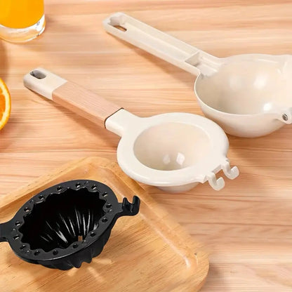 Premium Stainless Steel Citrus Juicer with Ergonomic Grip