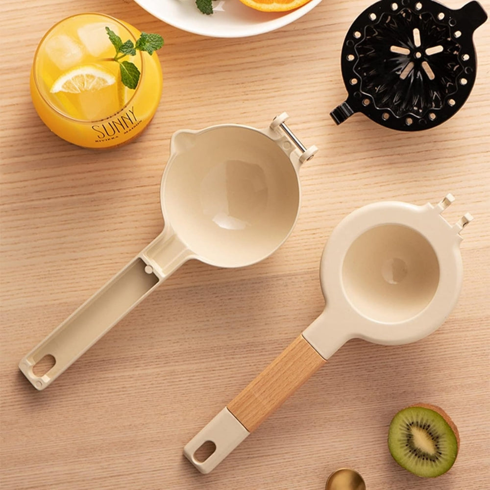Premium Stainless Steel Citrus Juicer with Ergonomic Grip