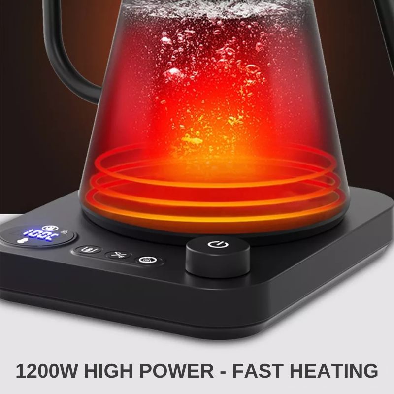 Smart Temperature Control Gooseneck Electric Kettle