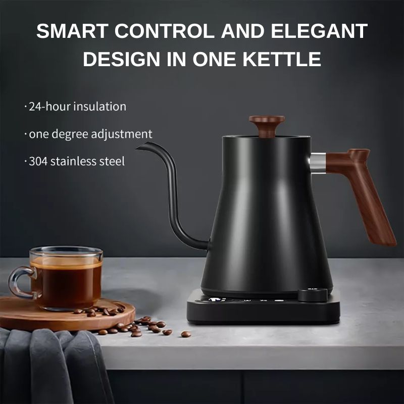 Smart Temperature Control Gooseneck Electric Kettle
