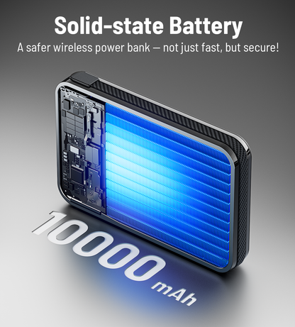 Magnetic Charging Power Bank 10,000 mAh with Stand Feature
