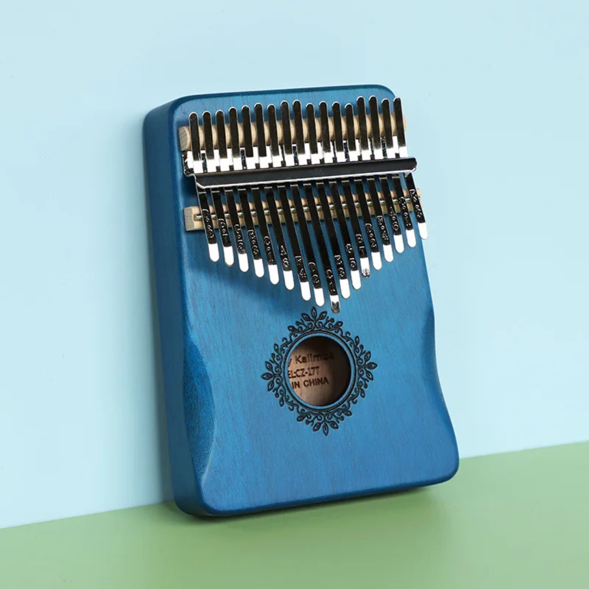 Portable Kalimba with 17 Keys - Wooden Thumb Piano