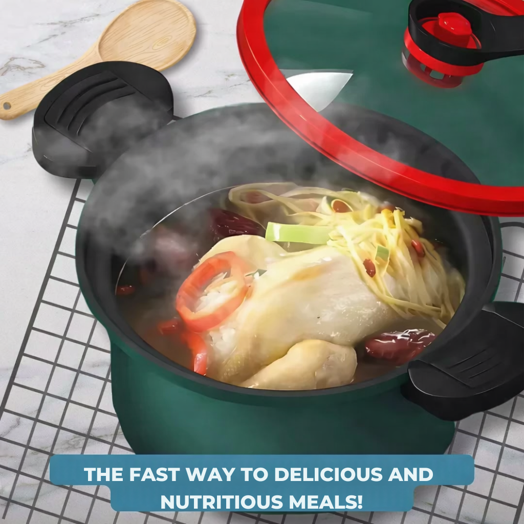 QuickChef Pressure Cooker | Efficient Meal Preparation