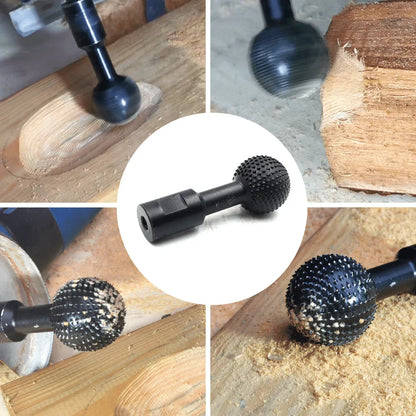 Precision Sphere Wood Shaper for Angle Grinders – Rapid Material Removal