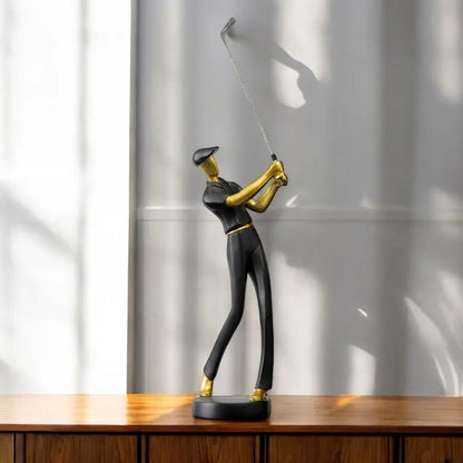 Decorative Figurine of Golf Swing – Kelly Style Sculpture