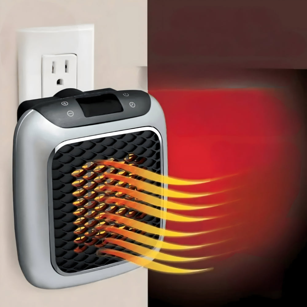 Energy-Efficient Ceramic Wall Heater with Thermostat – Compact Design
