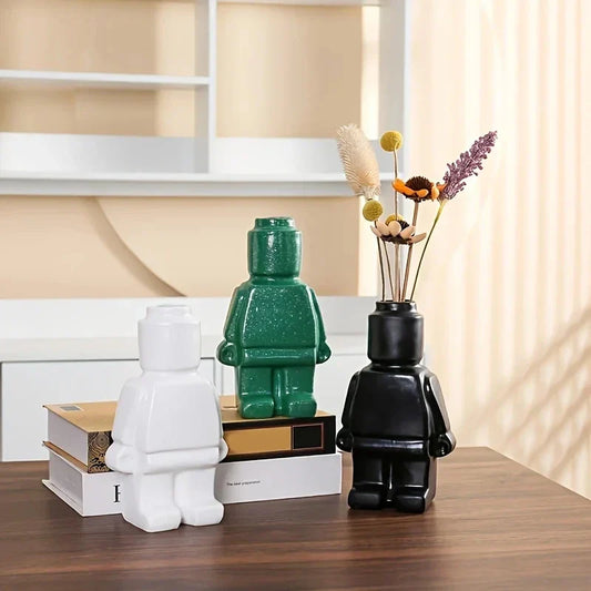 Contemporary Block Vase | A Stylish Touch for Any Space