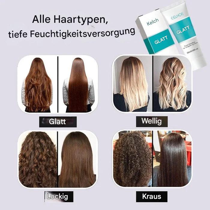 Sleek & Shine Anti-Frizz Hair Cream for Smooth Styles